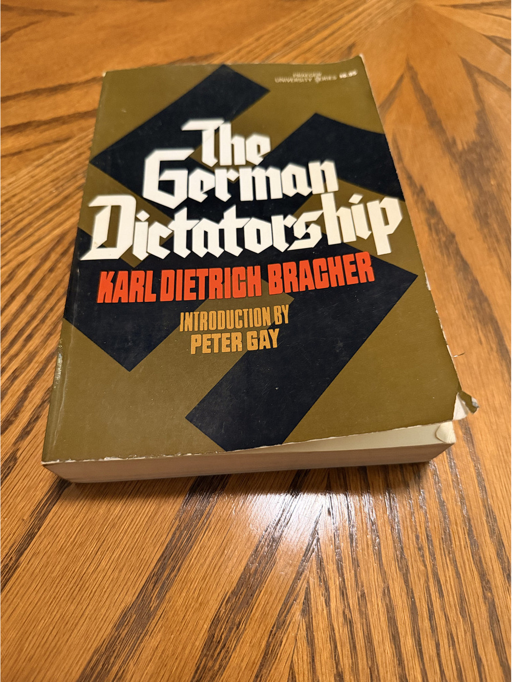 The German Dictatorship Karl Dietrich Bracher 1974 Praeger National Socialism PB